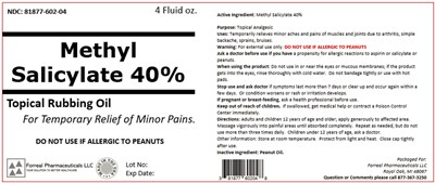 Methyl Salicylate 40% (Methyl Salicylate)